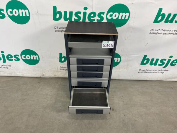 Bott Vario aluminium gebruikte bedrijfswagen inrichting (nr 2345) - Afbeelding 6