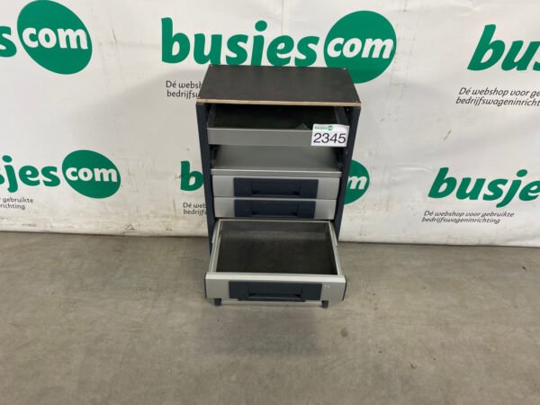 Bott Vario aluminium gebruikte bedrijfswagen inrichting (nr 2345) - Afbeelding 8