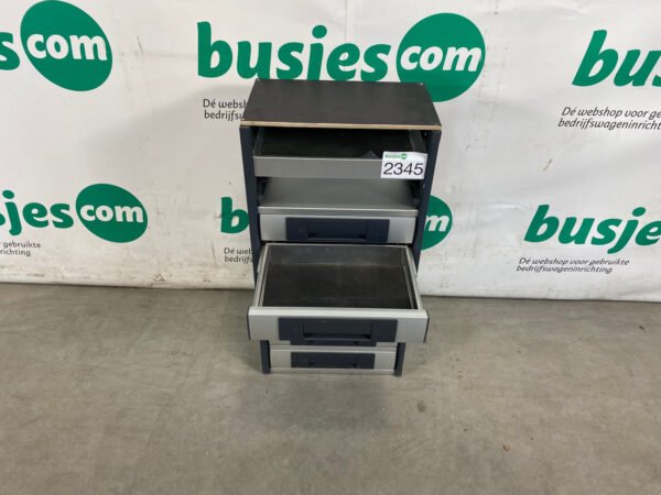 Bott Vario aluminium gebruikte bedrijfswagen inrichting (nr 2345) - Afbeelding 9