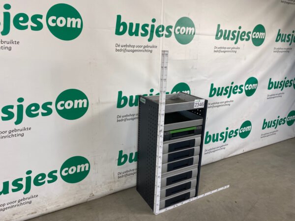 Bott Vario aluminium gebruikte bedrijfswagen inrichting (nr 2346) - Afbeelding 3