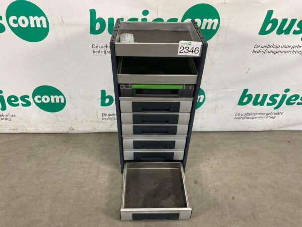 Bott Vario aluminium gebruikte bedrijfswagen inrichting (nr 2346) - Afbeelding 5
