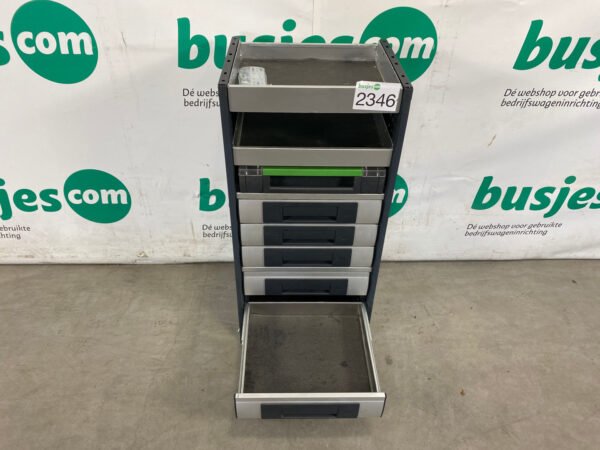 Bott Vario aluminium gebruikte bedrijfswagen inrichting (nr 2346) - Afbeelding 6