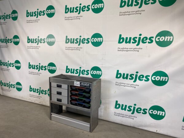 Aluca aluminium bedrijfswageninrichting gebruikt (nr 2347) - Afbeelding 4