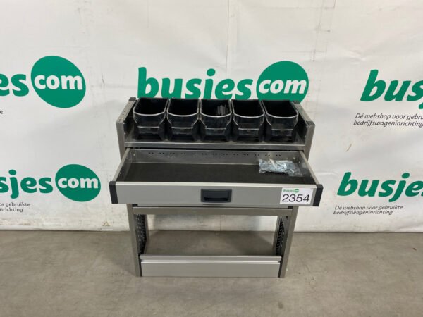 Aluca aluminium bedrijfswageninrichting gebruikt (nr 2354) - Afbeelding 8