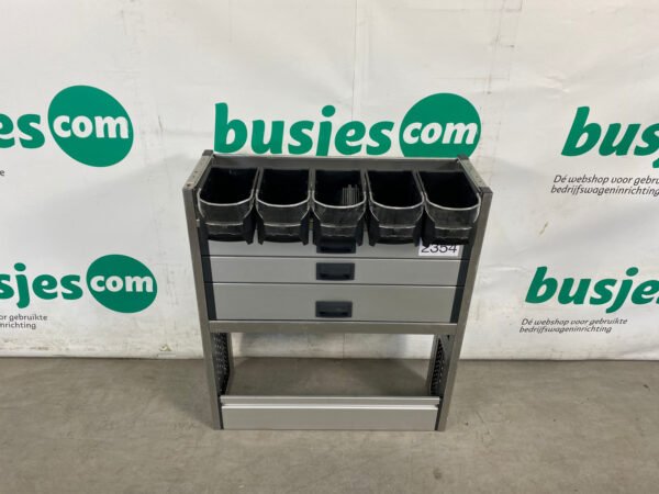 Aluca aluminium bedrijfswageninrichting gebruikt (nr 2354) - Afbeelding 9