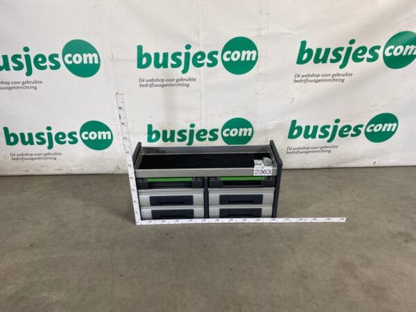 Bott Vario aluminium gebruikte bedrijfswagen inrichting (nr 2363)