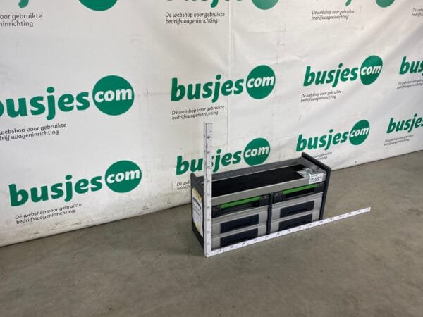 Bott Vario aluminium gebruikte bedrijfswagen inrichting (nr 2363) - Afbeelding 3