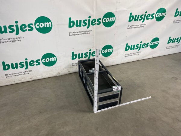 Bott Vario aluminium gebruikte bedrijfswagen inrichting (nr 2366) - Afbeelding 3