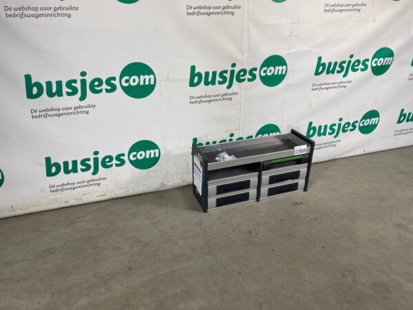 Bott Vario aluminium gebruikte bedrijfswagen inrichting (nr 2368) - Afbeelding 4