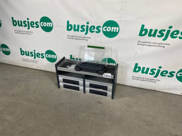 Bott Vario aluminium gebruikte bedrijfswagen inrichting (nr 2368) - Afbeelding 6