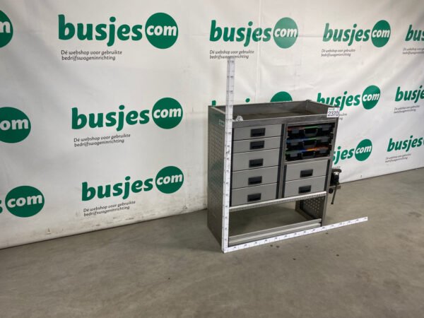 Aluca aluminium bedrijfswageninrichting gebruikt (nr 2370) - Afbeelding 3
