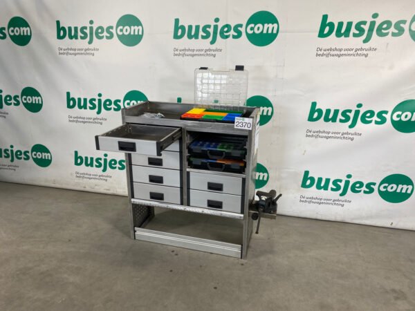 Aluca aluminium bedrijfswageninrichting gebruikt (nr 2370) - Afbeelding 6