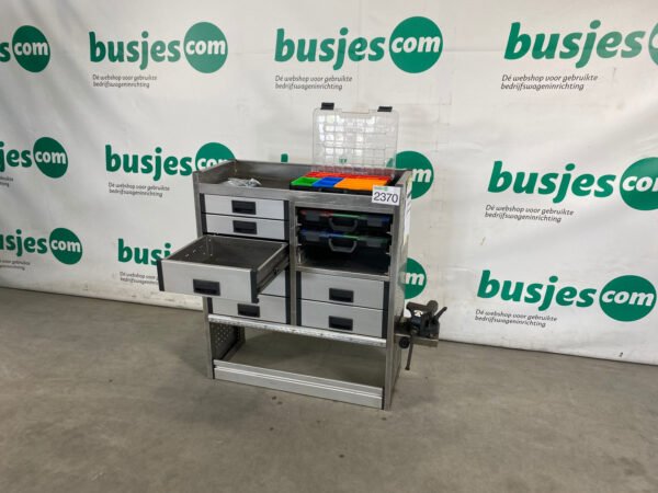 Aluca aluminium bedrijfswageninrichting gebruikt (nr 2370) - Afbeelding 8