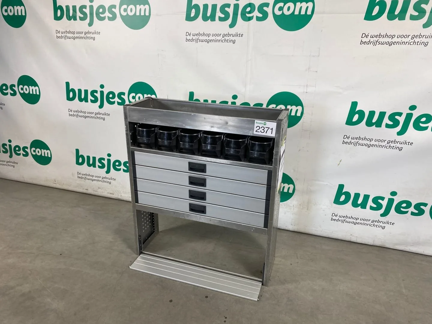 Aluca aluminium bedrijfswageninrichting gebruikt (nr 2371) - Afbeelding 11