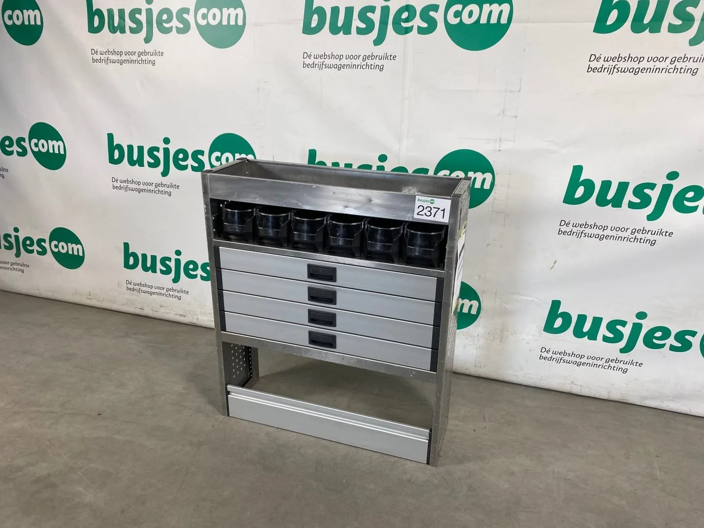 Aluca aluminium bedrijfswageninrichting gebruikt (nr 2371) - Afbeelding 5