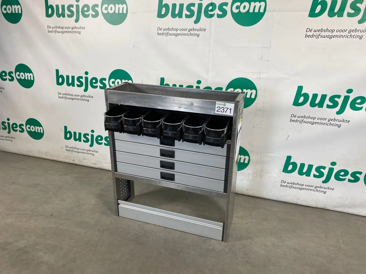 Aluca aluminium bedrijfswageninrichting gebruikt (nr 2371) - Afbeelding 6