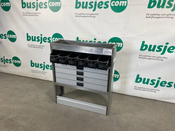 Aluca aluminium bedrijfswageninrichting gebruikt (nr 2371) - Afbeelding 6