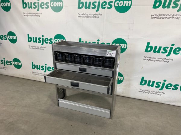 Aluca aluminium bedrijfswageninrichting gebruikt (nr 2371) - Afbeelding 8