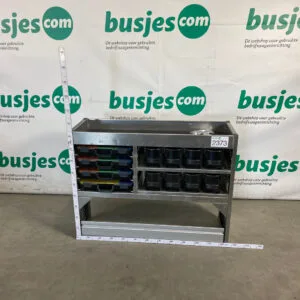 Aluca aluminium bedrijfswageninrichting gebruikt (nr 2373)