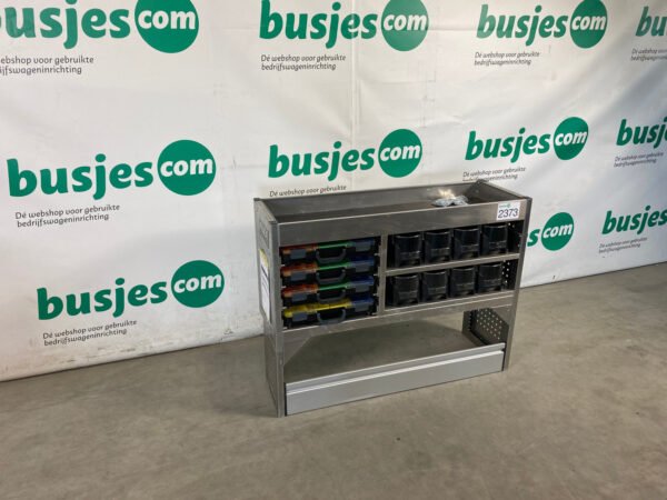 Aluca aluminium bedrijfswageninrichting gebruikt (nr 2373) - Afbeelding 4