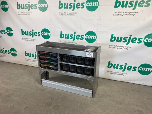 Aluca aluminium bedrijfswageninrichting gebruikt (nr 2373) - Afbeelding 5