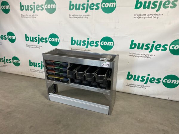 Aluca aluminium bedrijfswageninrichting gebruikt (nr 2373) - Afbeelding 6