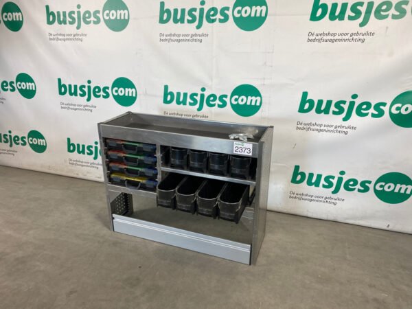 Aluca aluminium bedrijfswageninrichting gebruikt (nr 2373) - Afbeelding 7
