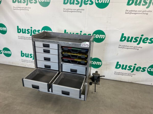 Aluca aluminium bedrijfswageninrichting gebruikt (nr 2375) - Afbeelding 10