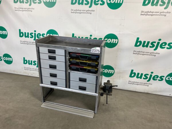 Aluca aluminium bedrijfswageninrichting gebruikt (nr 2375) - Afbeelding 11