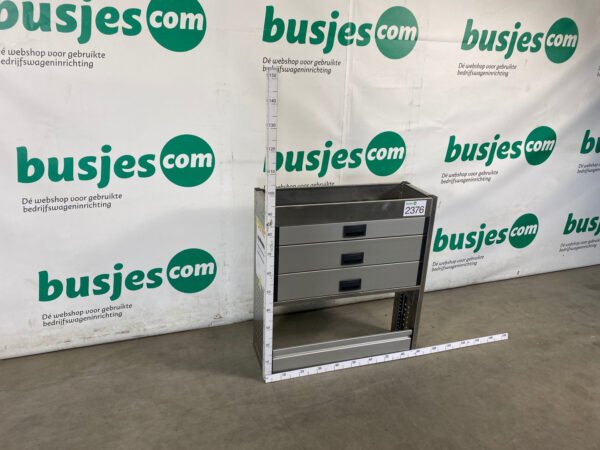 Aluca aluminium bedrijfswageninrichting gebruikt (nr 2376) - Afbeelding 3