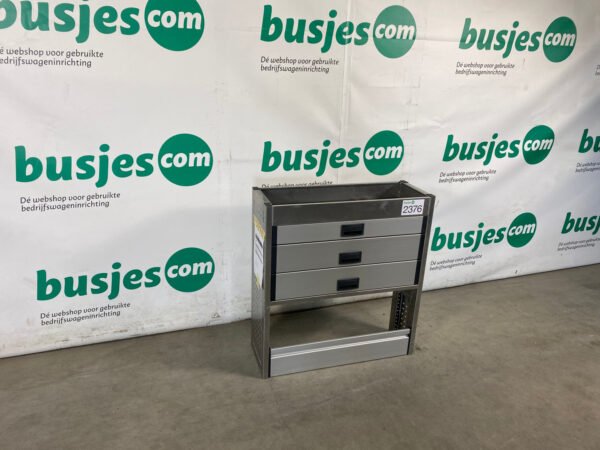 Aluca aluminium bedrijfswageninrichting gebruikt (nr 2376) - Afbeelding 4