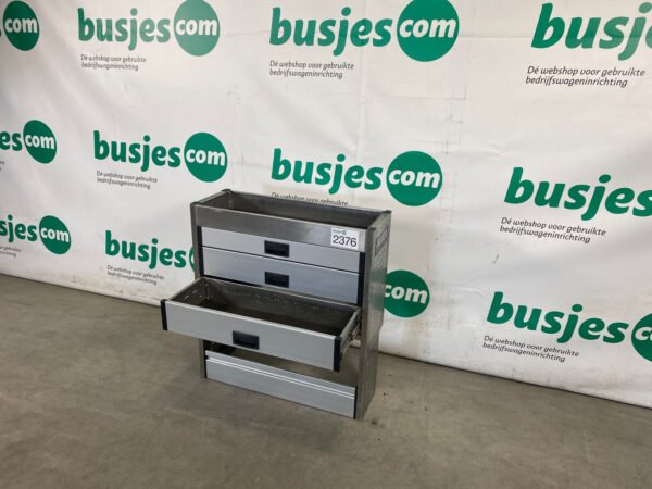 Aluca aluminium bedrijfswageninrichting gebruikt (nr 2376) - Afbeelding 8