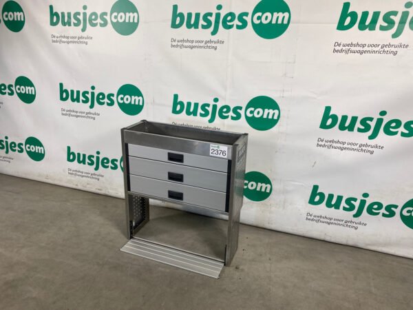 Aluca aluminium bedrijfswageninrichting gebruikt (nr 2376) - Afbeelding 9