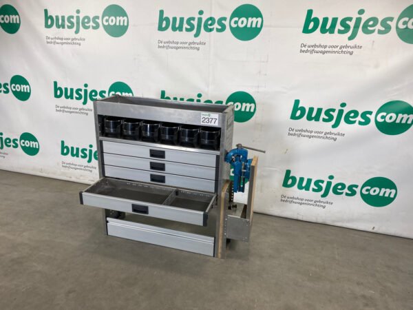 Aluca aluminium bedrijfswageninrichting gebruikt (nr 2377) - Afbeelding 10