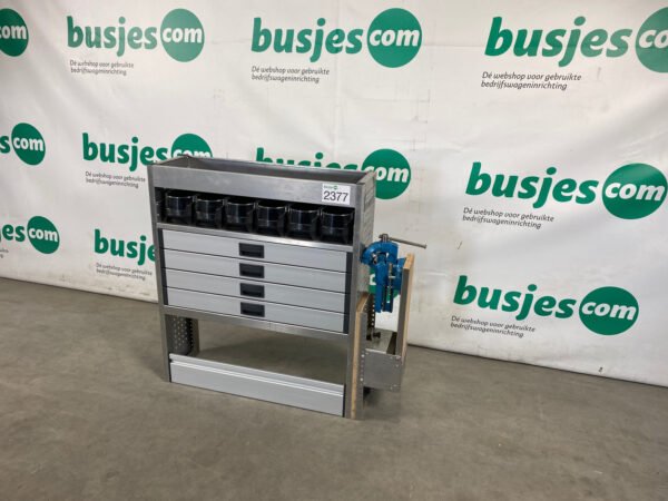Aluca aluminium bedrijfswageninrichting gebruikt (nr 2377) - Afbeelding 5