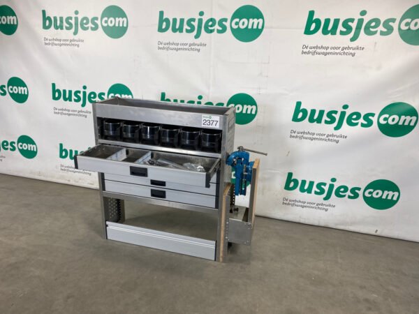 Aluca aluminium bedrijfswageninrichting gebruikt (nr 2377) - Afbeelding 7