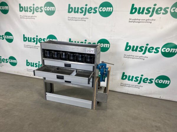 Aluca aluminium bedrijfswageninrichting gebruikt (nr 2377) - Afbeelding 8