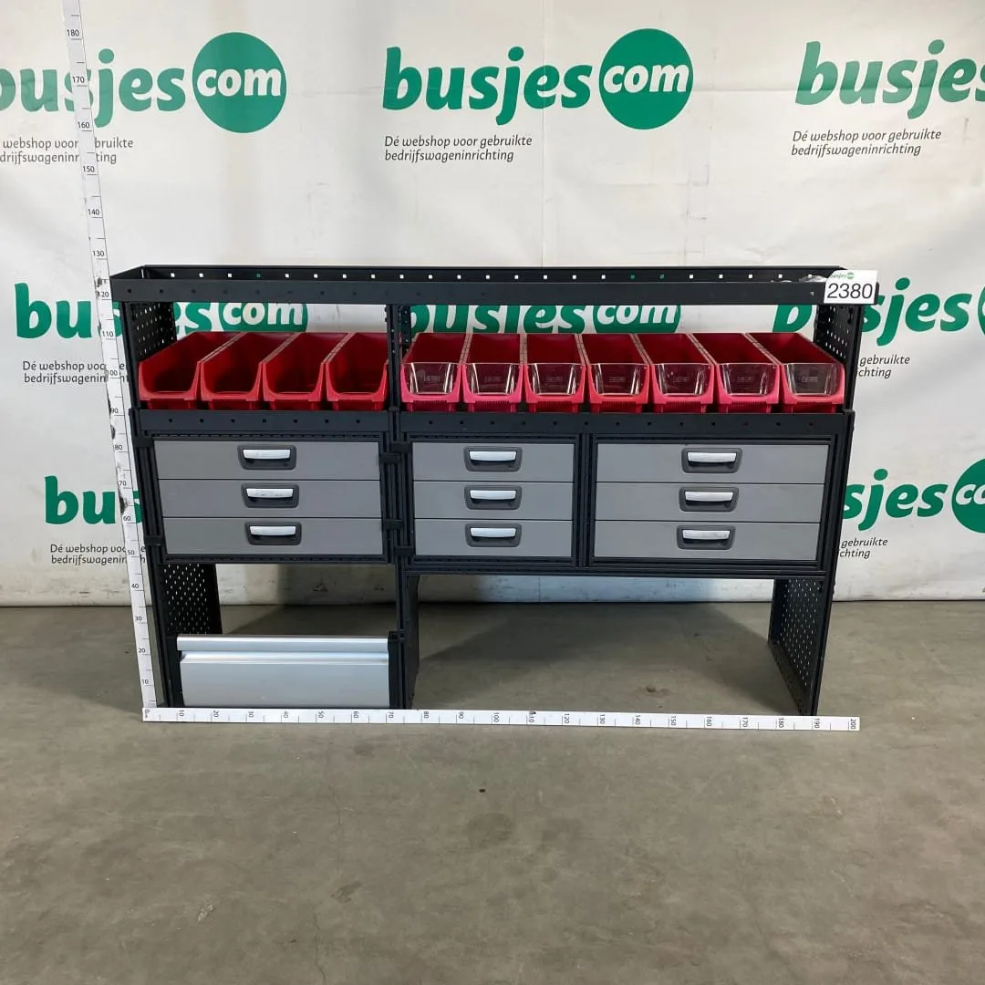 Modul gebruikte bedrijfswagen inrichting (nr 2380) - Afbeelding 2