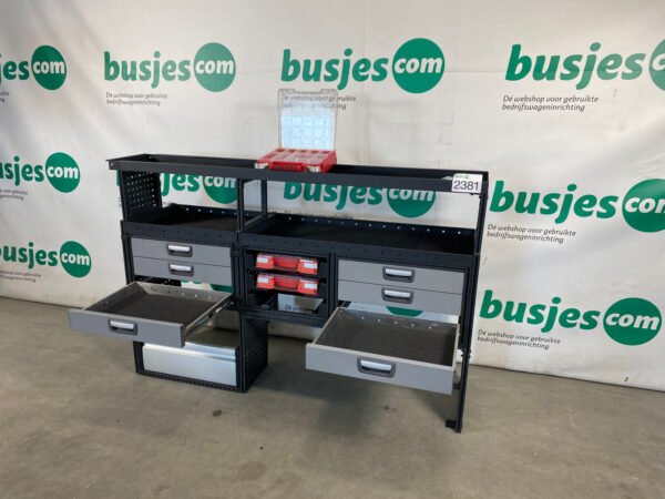 Modul gebruikte bedrijfswagen inrichting (nr 2381) - Afbeelding 8