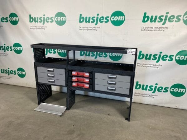 Modul gebruikte bedrijfswagen inrichting (nr 2381) - Afbeelding 9