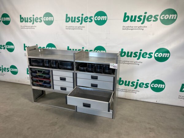 Aluca aluminium bedrijfswageninrichting gebruikt (nr 2385) - Afbeelding 10