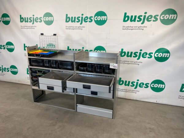 Aluca aluminium bedrijfswageninrichting gebruikt (nr 2385) - Afbeelding 8