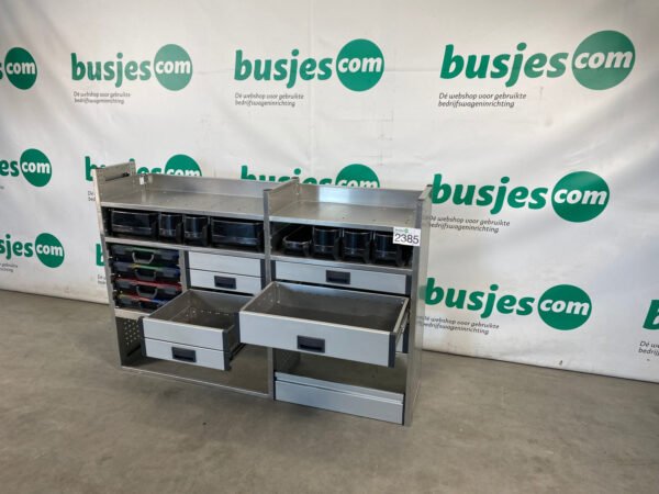Aluca aluminium bedrijfswageninrichting gebruikt (nr 2385) - Afbeelding 9