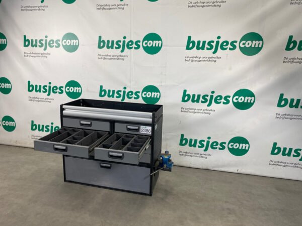 Aluca aluminium bedrijfswageninrichting gebruikt (nr 2386) - Afbeelding 8
