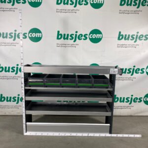 Bott Vario aluminium gebruikte bedrijfswagen inrichting (nr 2387)
