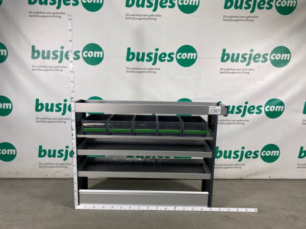 Bott Vario aluminium gebruikte bedrijfswagen inrichting (nr 2387)