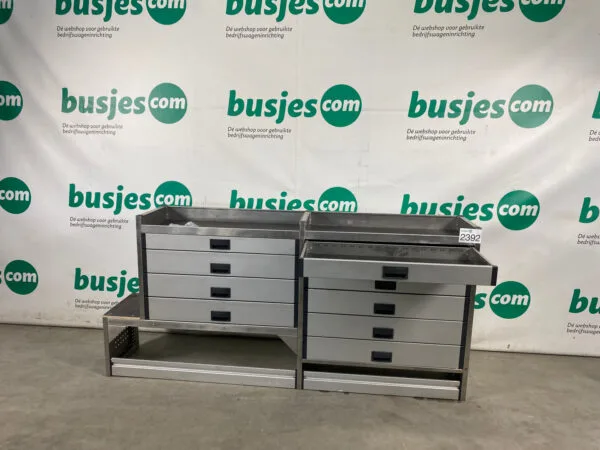 Aluca aluminium bedrijfswageninrichting gebruikt (nr 2392) - Afbeelding 11