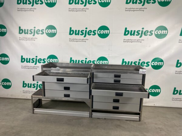 Aluca aluminium bedrijfswageninrichting gebruikt (nr 2392) - Afbeelding 9