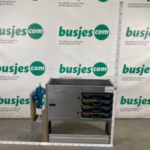 Aluca aluminium bedrijfswageninrichting gebruikt (nr 2415)