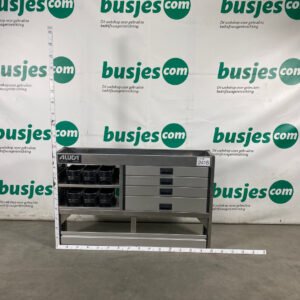 Aluca aluminium bedrijfswageninrichting gebruikt (nr 2416)